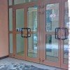 Aluminum doors
