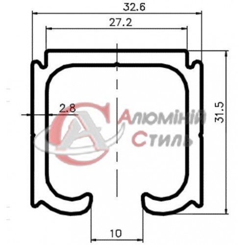 Roller guide, 4 м Techoln G-I210