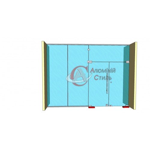 Floor door closer 70 kg Techoln GD28