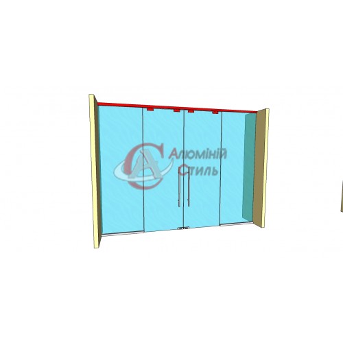 Ролик раздвижных дверей с зажимным креплением Techoln G-I327-4