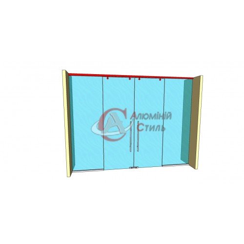 Ролик раздвижных дверей с точечным креплением Techoln G-I334