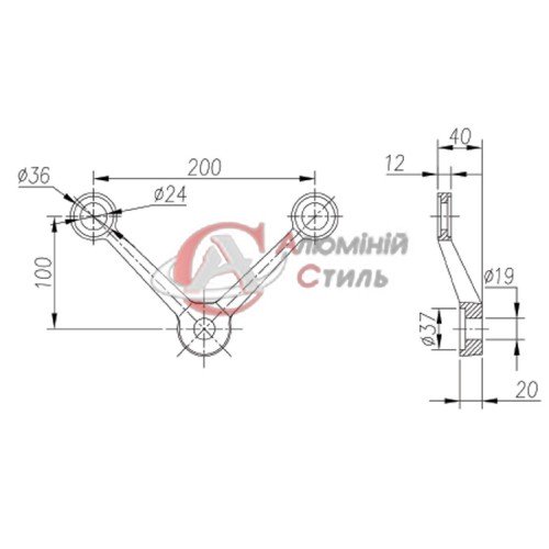Спайдер двохрукий С703/200