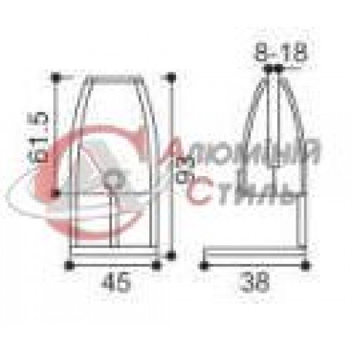 Porta divisorio per ufficio Gorgeous G-K7193